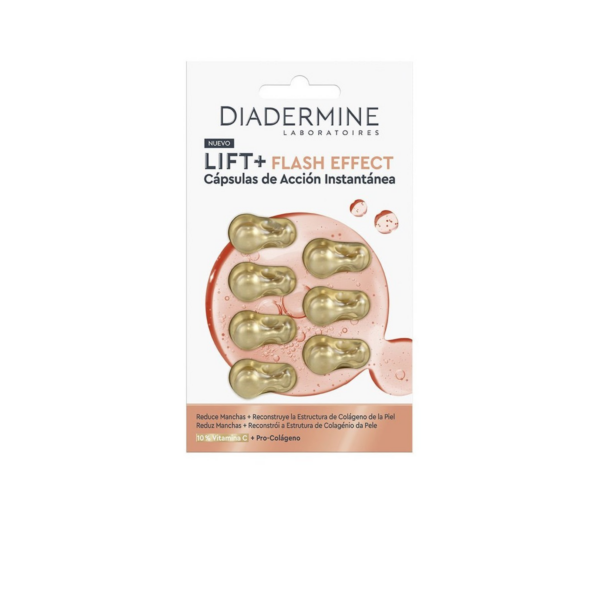 Diadermine Lift+ Flash Effect Vitamina C e Pro-Collagene capsule facciali 7 unità