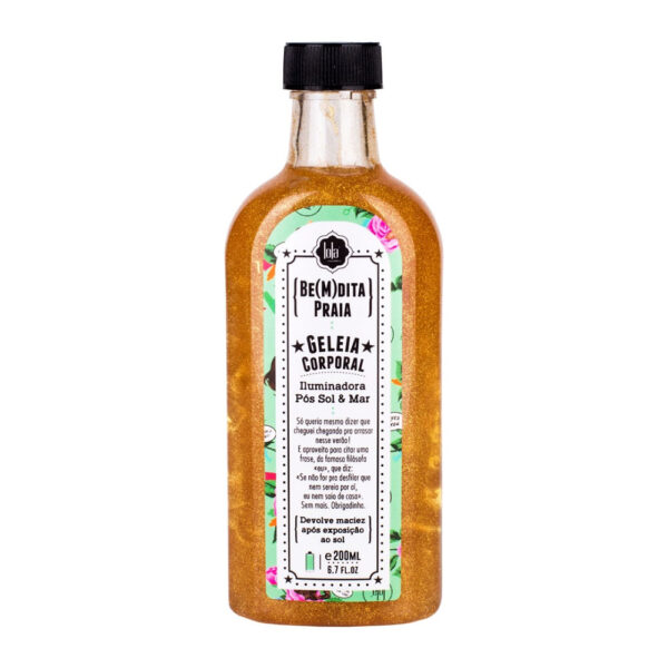 Lola Cosmetics Be(M)dita Ghee Praia Körpergel feuchtigkeitsspendend nach der Sonne 200 ml