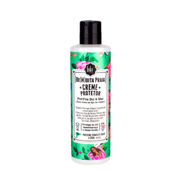 Lola Cosmetics Be(M)dita Praia crema capillare protettiva solare 230 g