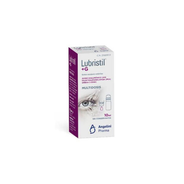 Lubristil +G colirio lubricante ocular multidosis frasco 10 ml