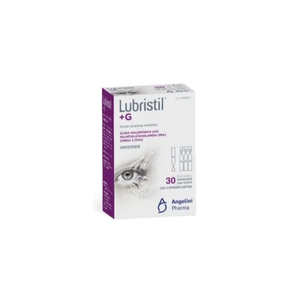 Lubristil +G solución oftálmica 30 envases unidosis 0,5 ml
