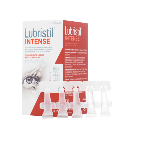 Lubristil Intense lágrimas artificiales monodosis 30 unidosis