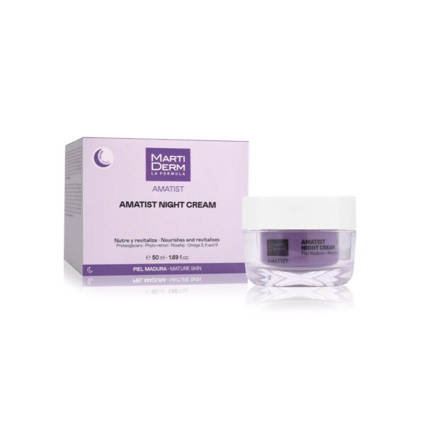 Martiderm Amatist Κρέμα Προσώπου Νύχτας Αντιγήρανση 50 ml