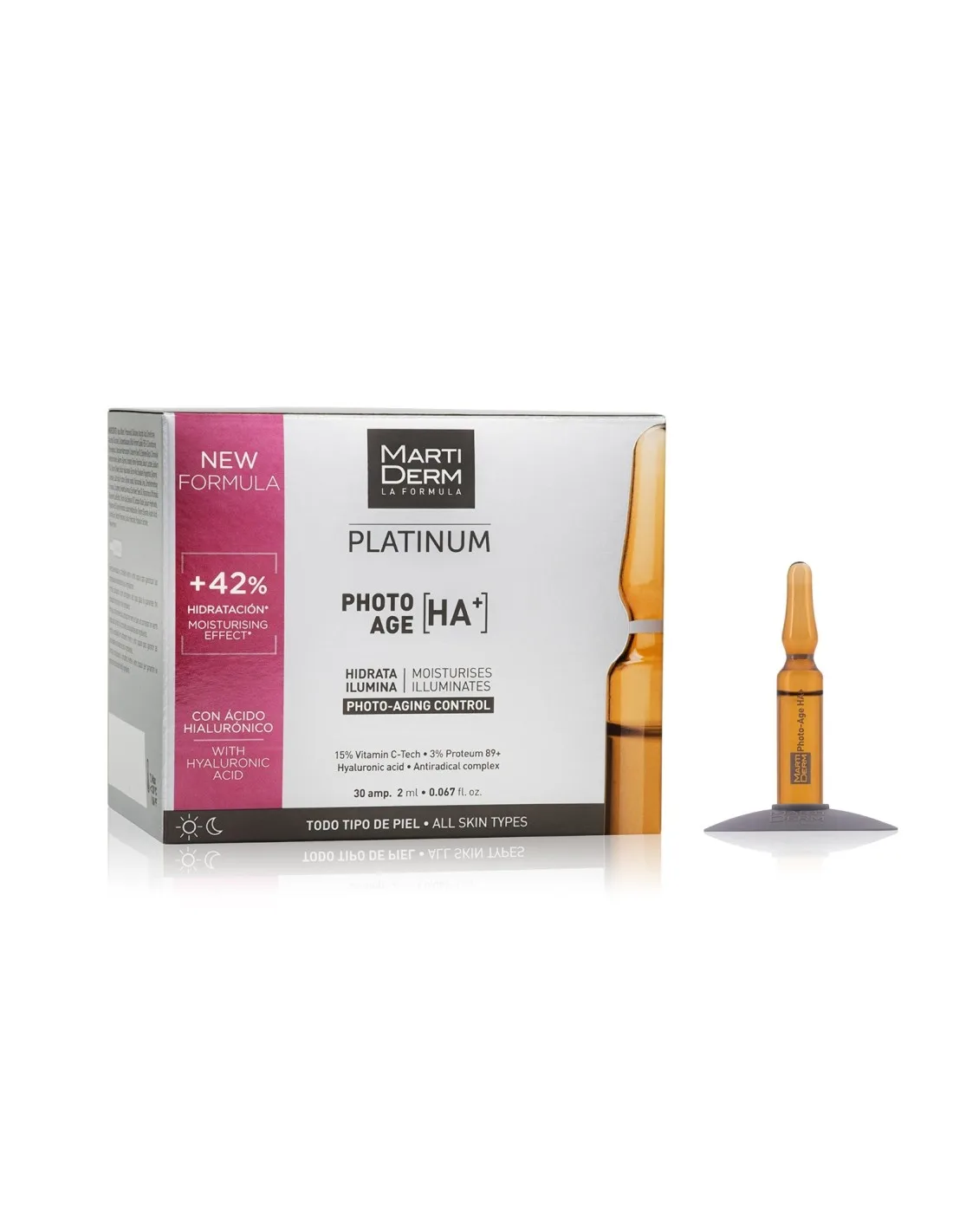 Martiderm Photo-Age HA+ ansiktsserum i ampuller 30 x 2 ml