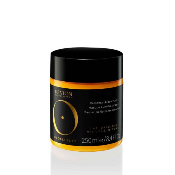 Αναζωογονητική μάσκα μαλλιών Orofluido Revlon με ελαιόλαδο argán 250 ml