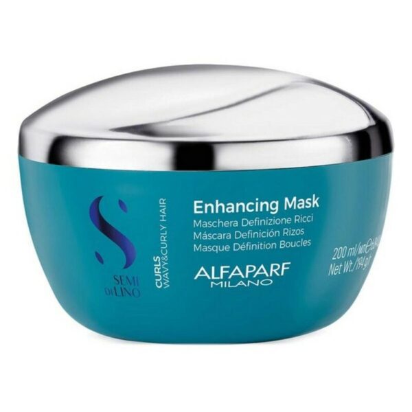 Alfaparf Milano Máscara definidora de cachos Semi Di Lino Curls enhancing mask 200 ml