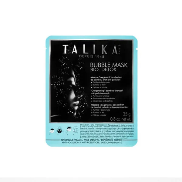 Talika Mascherina facciale Bubble Bio Detox antipoluzione 25 g
