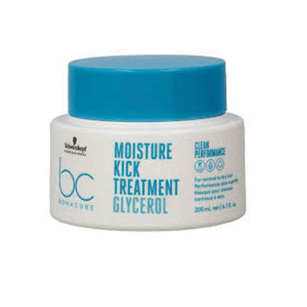 Maschera idratante vegana Schwarzkopf Professional Bonacure Moisture Kick 200 ml