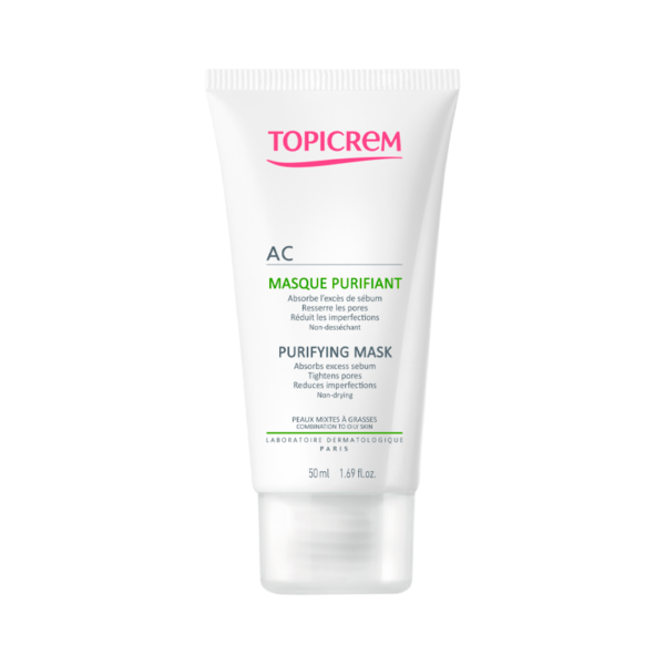 Maschera purificante per il viso Topicrem AC pelle mista a grassa 50 ml