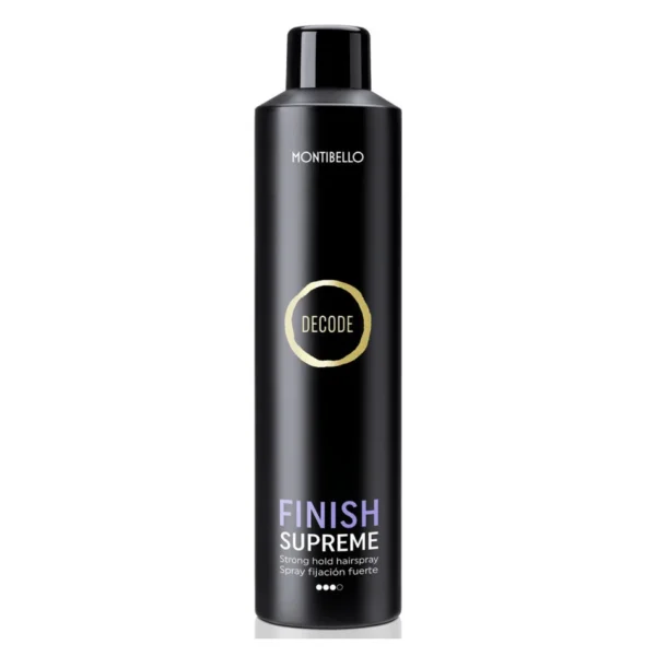 Montibello Decode Finish Supreme spray fixation extra forte cheveux 400 ml