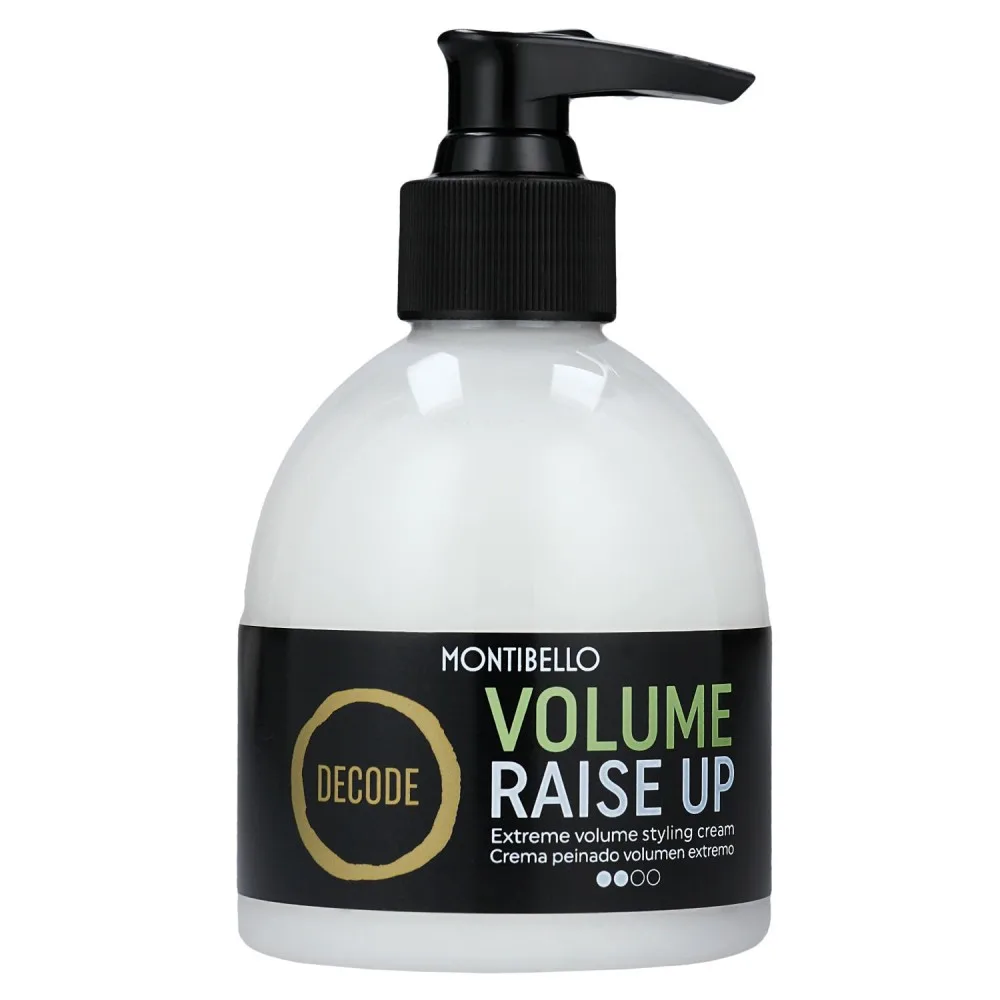 Montibello Decode Volume Raise Up crema de peinado volumen extremo 200 ml