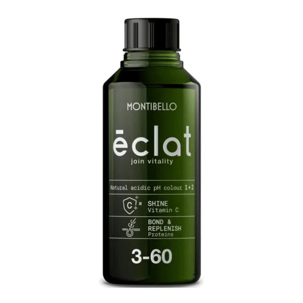 Montibello Éclat Natürliche Farbe pH Säure 1.1 Schwarz Blau 60 ml