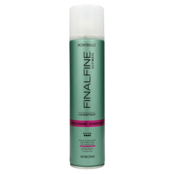 Montibello Finalfine Ulti Extra Strong laca sem gás fixação extra forte 400 ml