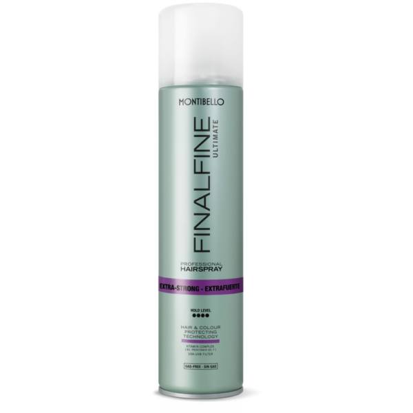 Montibello Finalfine Ulti Strong laque spray sans gaz fixation très forte 400 ml