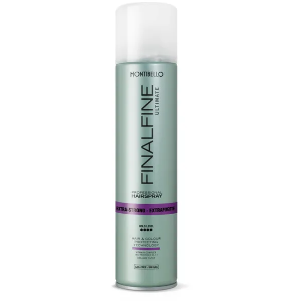 Montibello Finalfine Ulti Strong laca spray sem gás fixação muito forte 400 ml