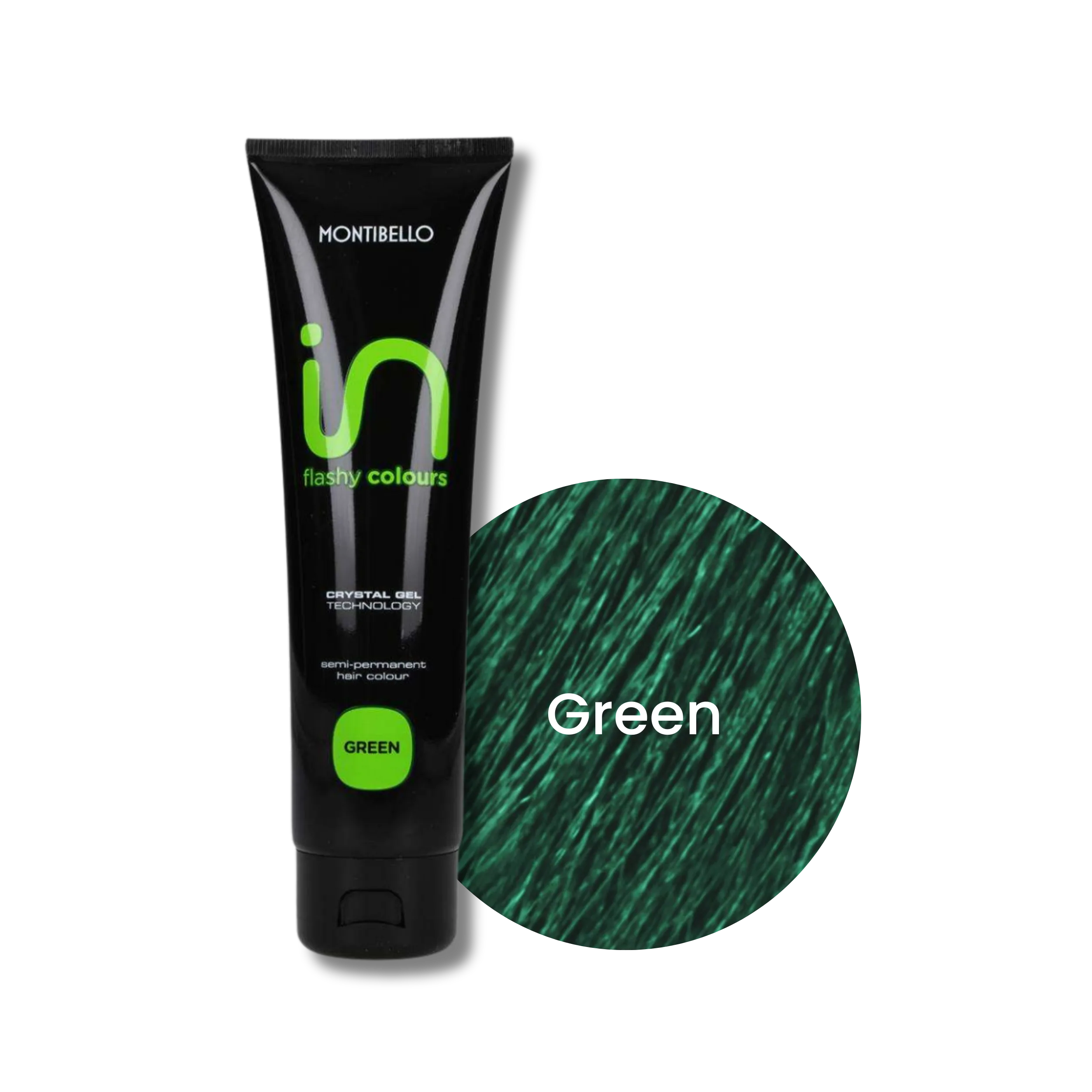 Montibello In Flashy Colour Green semi-permanente haarverf 150 ml