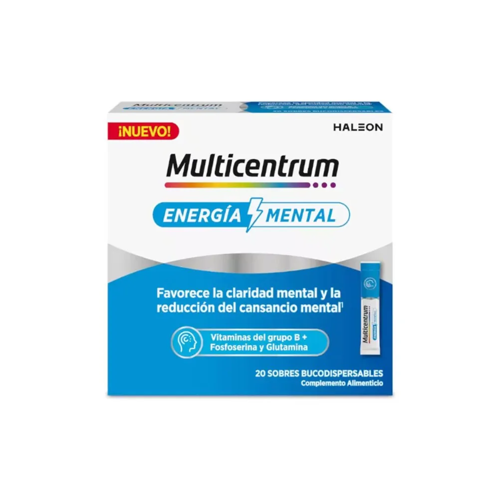 Multicentrum Energia Mental suplement diety w saszetkach rozpuszczalnych w ustach 20 saszetek