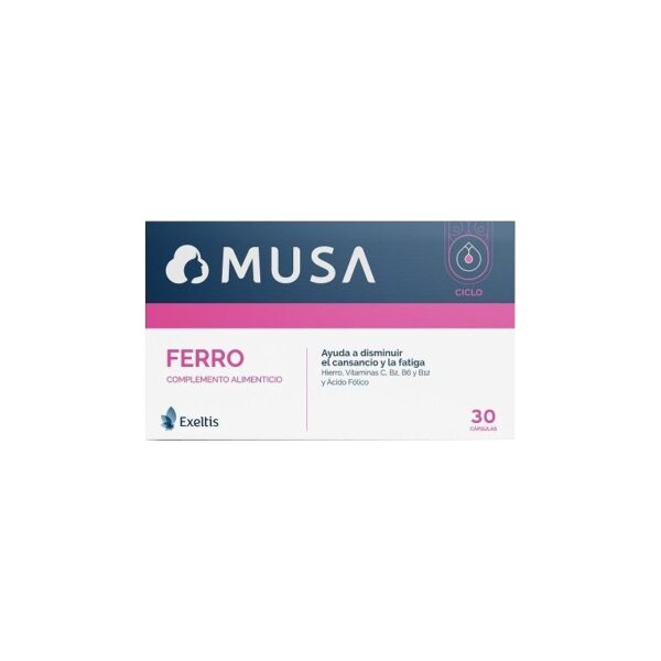 Musa Ferro complément de fer 30 capsules molles