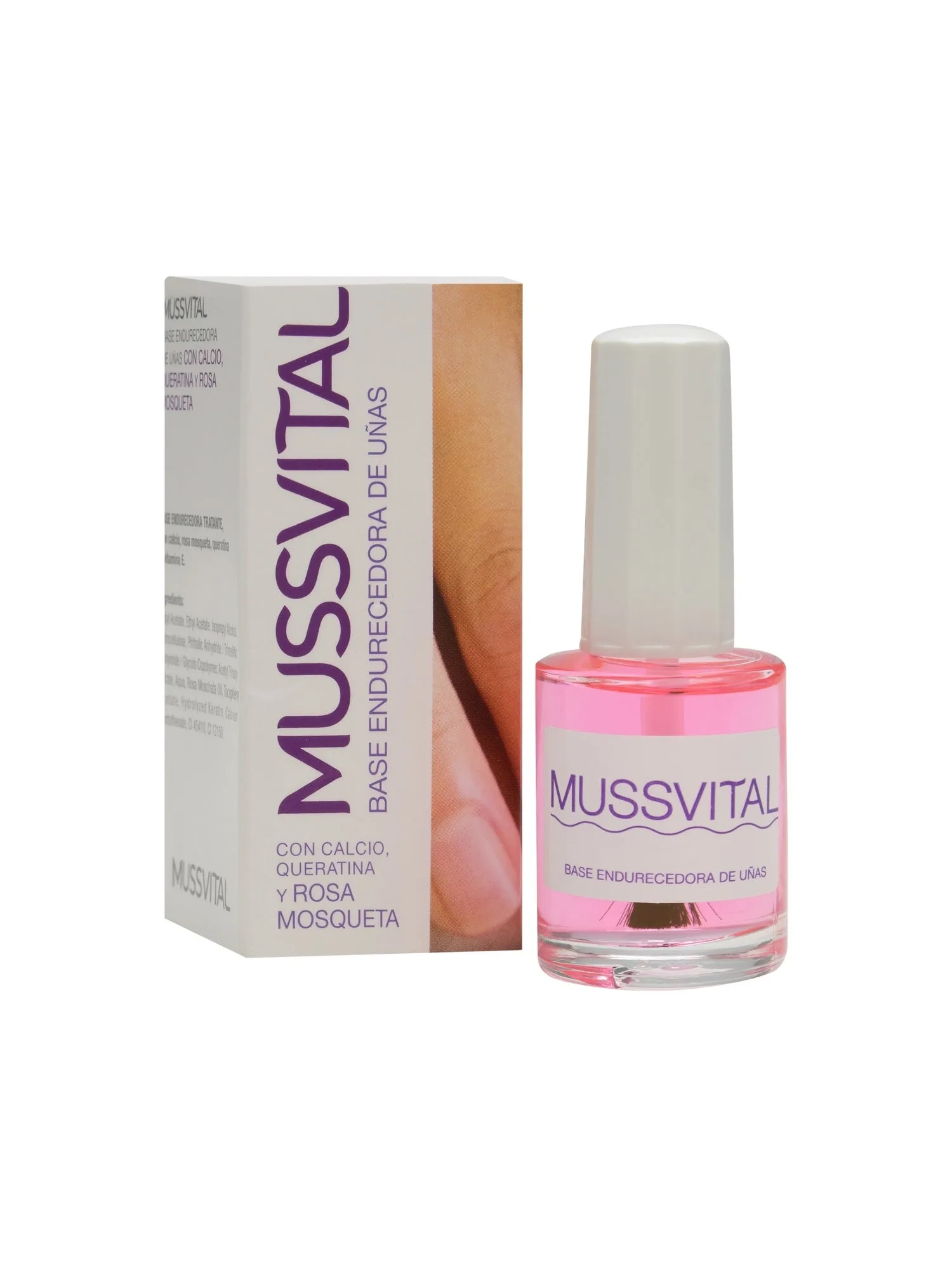 Mussvital base durcissante pour ongles vernis 14 ml