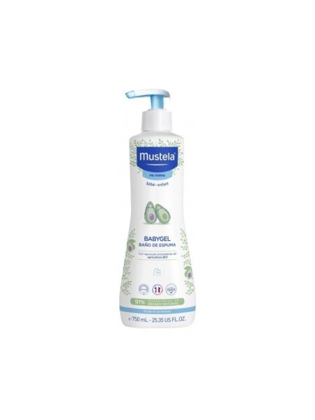 Mustela Babygel gel de baño infantil 750 ml