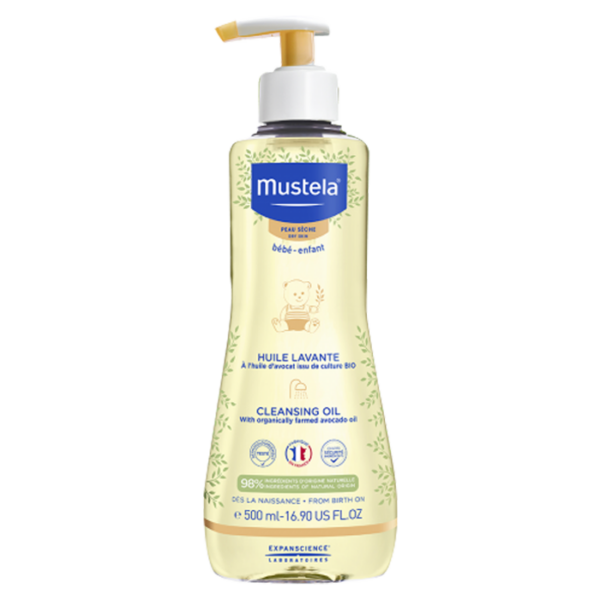 Mustela loción corporal hipoalergénica 500 ml