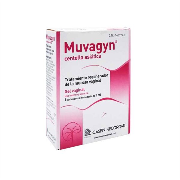 Muvagyn Asiatisches Centella Vaginalgel 8 Einzeldosen à 5 ml
