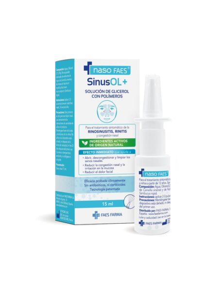 Naso Faes Sinusol+ spray nasal descongestionante 15 ml