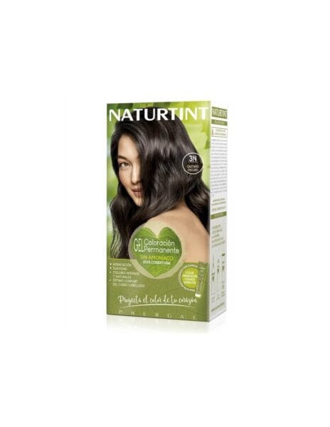 Naturtint gel colorazione permanente 3N castano scuro 170 ml