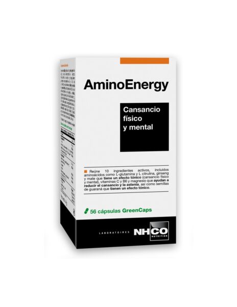 NHCO AminoEnergy integratore alimentare energizzante, 56 capsule