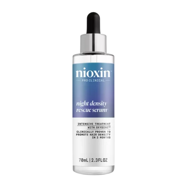 Nioxin Night Density Rescue sérum traitement nocturne densificateur capillaire 70 ml