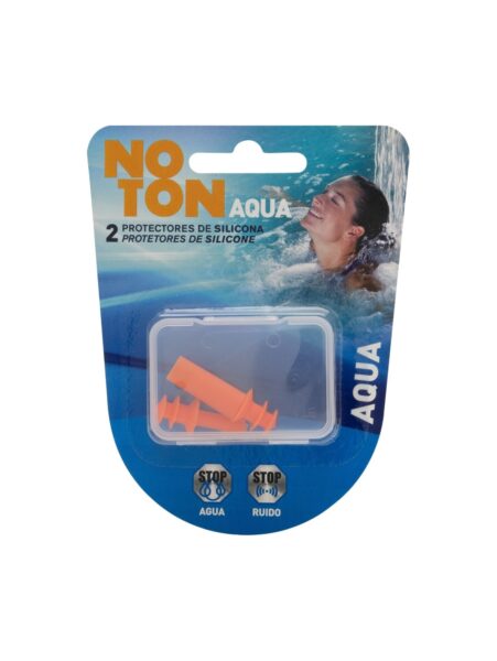 Noton Aqua tapones de silicona para oídos, blíster 2 unidades