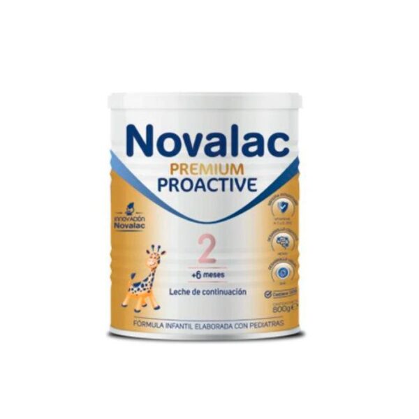 Novalac Premium Proactive 2 lait de suite en poudre emballage 800 g