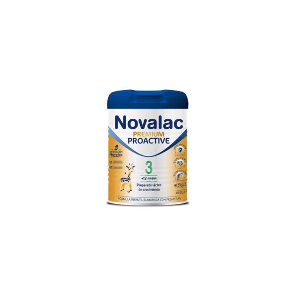 Novalac Premium Proactive 3 leche de crecimiento en polvo lata 800 g