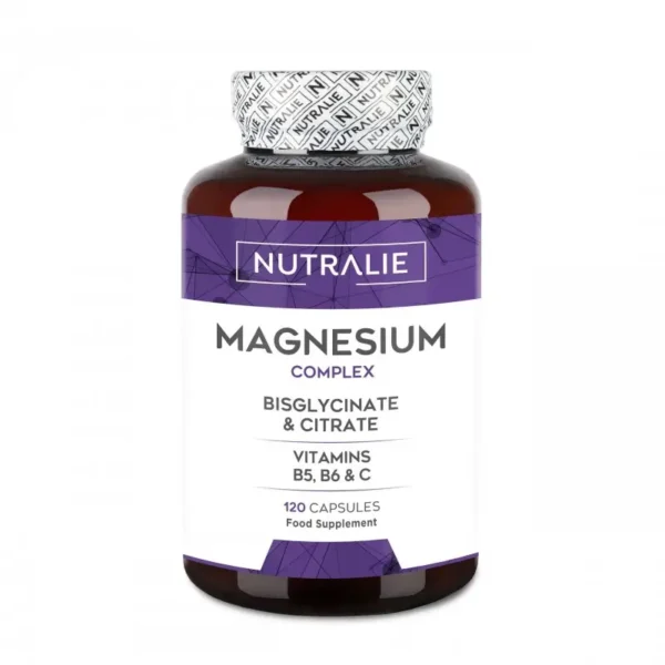 Nutralie Magnesio Complex complément alimentaire, 120 capsules végétales