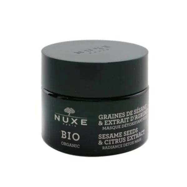 Nuxe Bio Mascherina Facciale Detox Illuminante Sesamo e Agrumi 50 ml