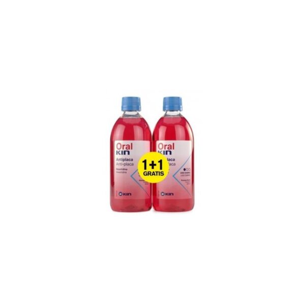Oralkin collutorio orale 500 ml pack promozionale 2×1