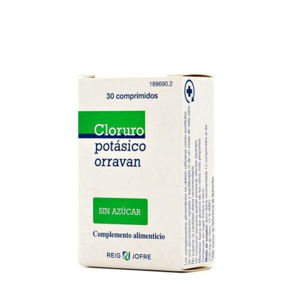 Orravan Kaliumchloride 30 tabletten