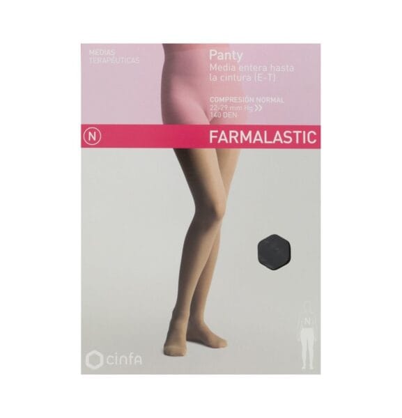 Panty normale Kompression Farmalastic, mittlere therapeutische Hose, 1 Einheit