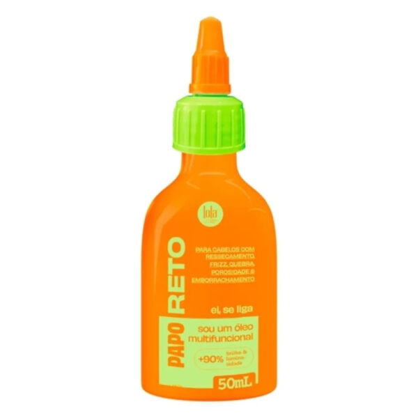 Lola Cosmetics Papo Reto Huile capillaire avec protection thermique et de couleur 50 ml