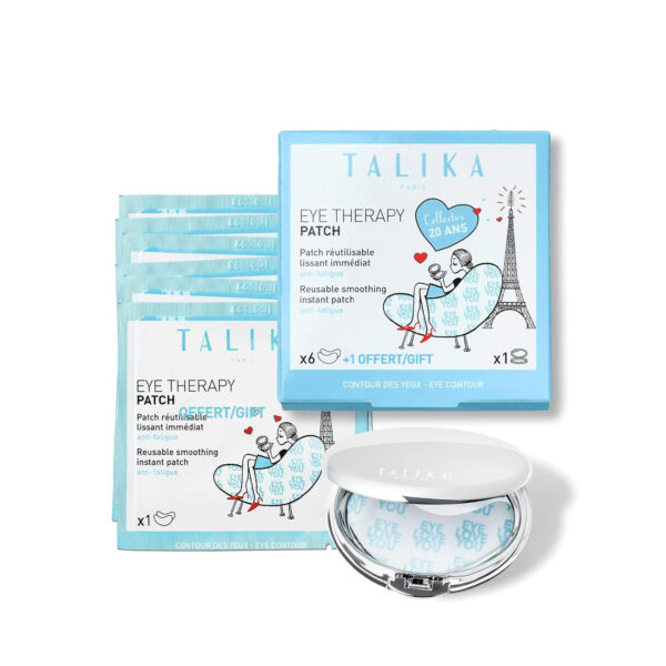 Talika Augenpads Eye Therapy für Augenpartie mit Etui + 6 wiederverwendbare Behandlungen