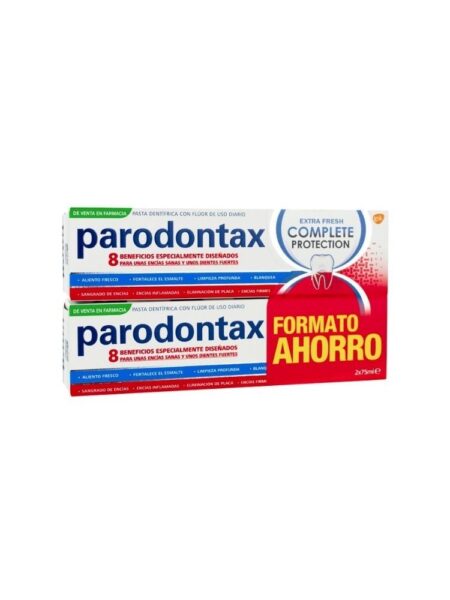 Parodontax Complete Protection Extra Fresh pâte dentifrice double 2 x 75 ml