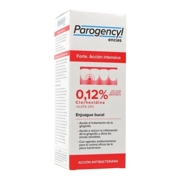 Parogencyl Forte Mundspülung gegen Gingivitis Zahnfleischpflege 500 ml