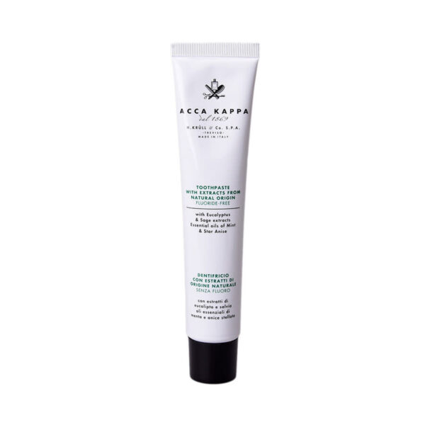 Dentifrice Acca Kappa avec extraits naturels tube 100 ml