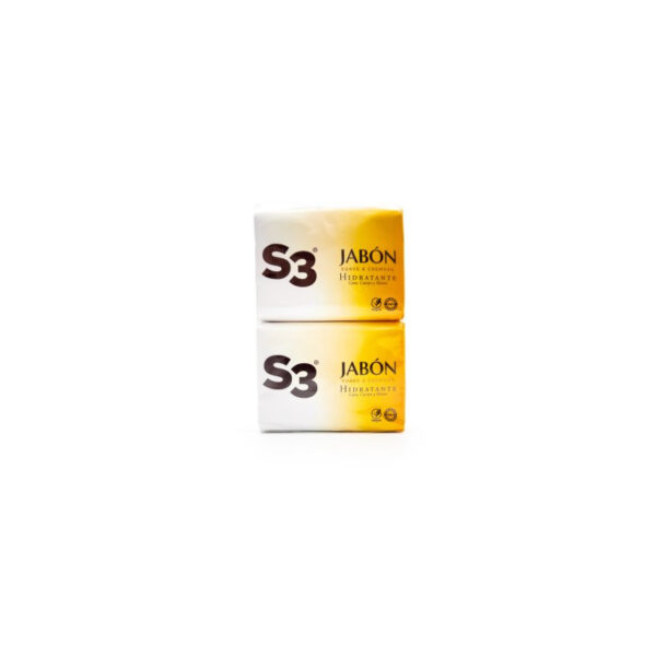 Pastilha de sabonete hidratante S3 pack 2 x 125 g