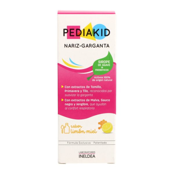 Pediakid siroop voor kinderen smaak citroen en honing 125 ml