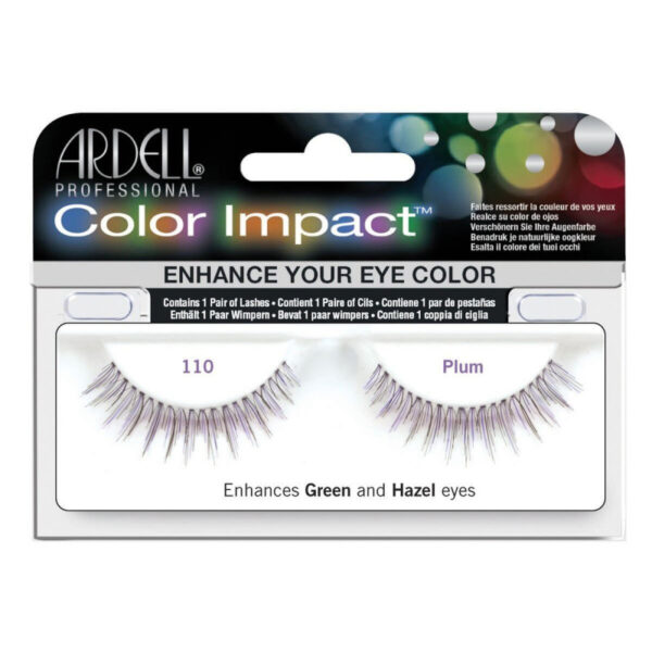 Ciglia finte Ardell Color Impact 110 tono prugna Plum