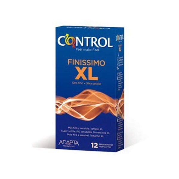 Προφυλακτήρια Control Finissimo XL, κουτί των 12 τεμαχίων