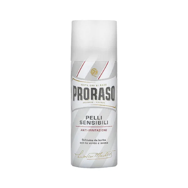 Proraso Rasierschaum für empfindliche Haut grüner Tee 50 ml