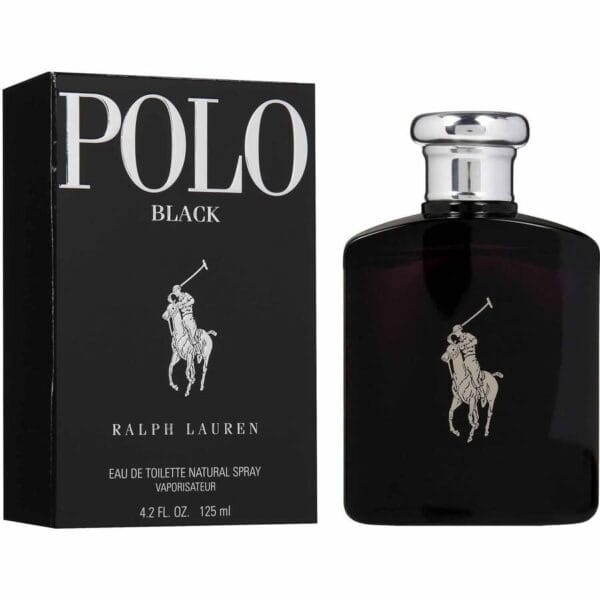 Ralph Lauren Polo Black Eau de Toilette per uomo spray 125 ml