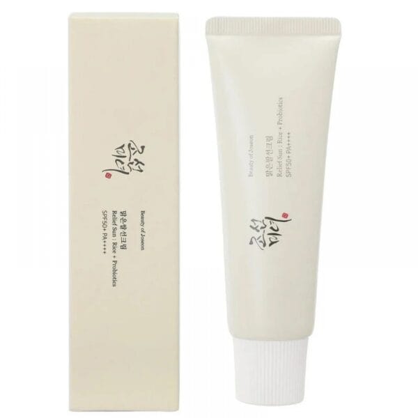 Relief Sun protecteur solaire facial riz et probiotiques SPF50+ PA++++ 50 ml